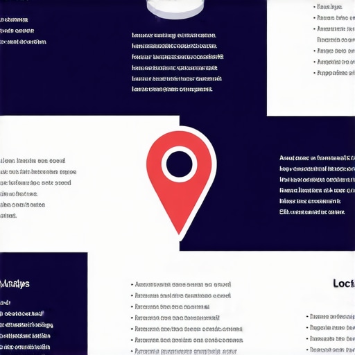 Infographic illustrating key factors influencing Google Maps rankings