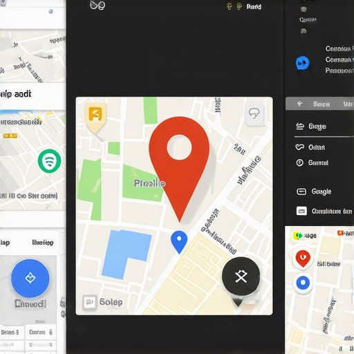 Illustration of steps to optimize and fix Google Maps ranking