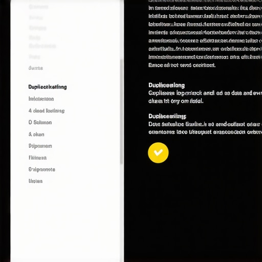 Screenshot of a GMB profile with highlighted inconsistencies and duplicate entries.