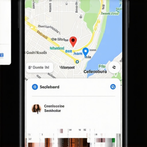 Screenshot of Google Maps profile audit tools and dashboard