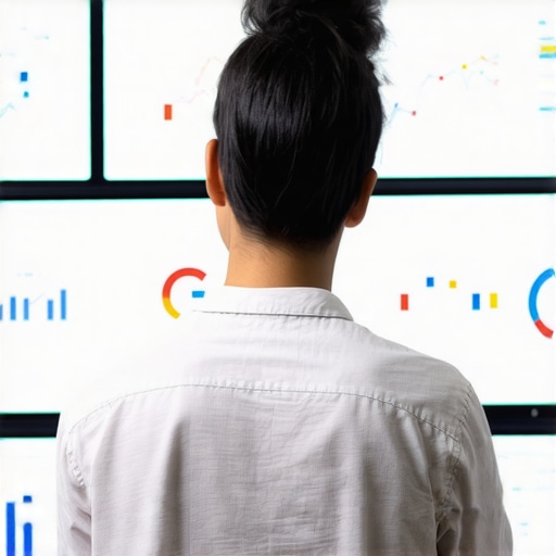 Person using SEO analytics software to monitor Google Maps rankings