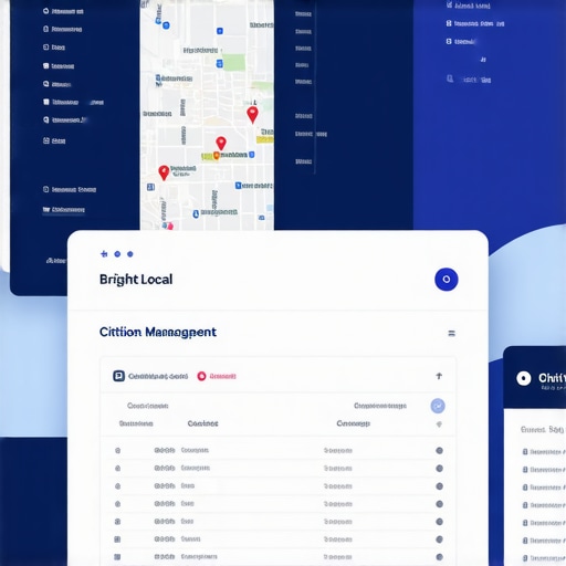 Screenshot images of SEO tools like BrightLocal, Moz Local, and Whitespark used for maintaining Google Maps rankings